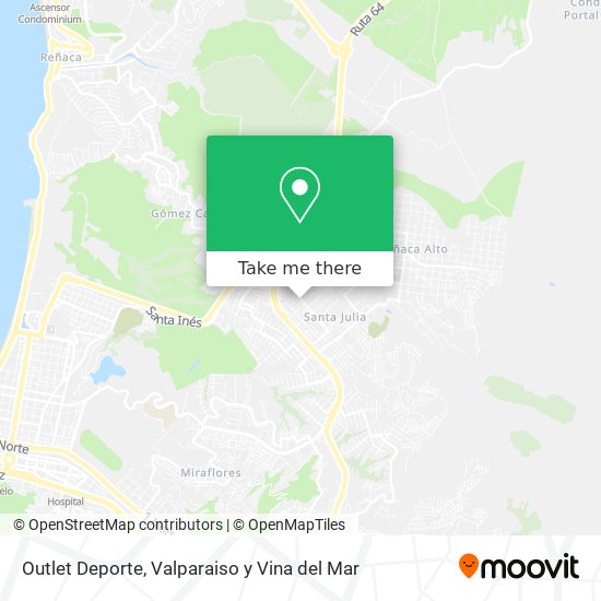 Outlet Deporte map
