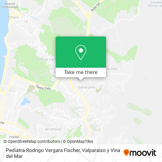 Pediatra-Rodrigo Vergara Fischer map