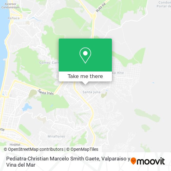 Pediatra-Christian Marcelo Smith Gaete map