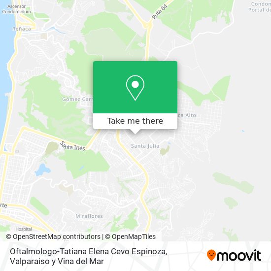 Oftalmologo-Tatiana Elena Cevo Espinoza map