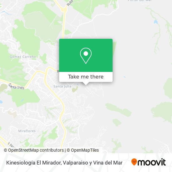 Kinesiología El Mirador map