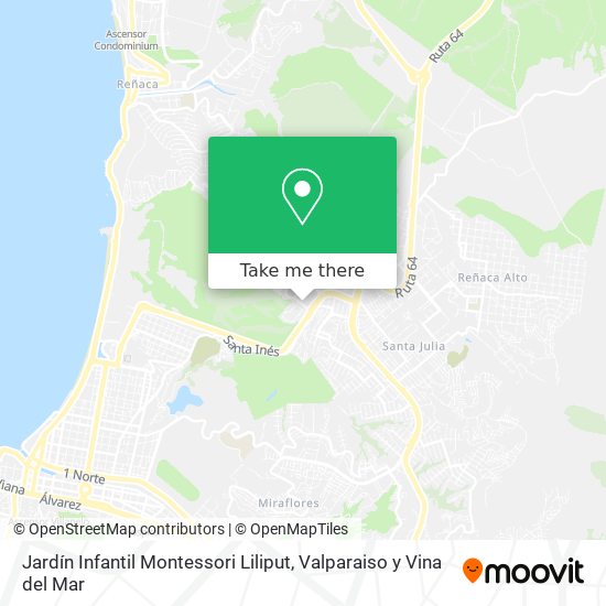 Jardín Infantil Montessori Liliput map