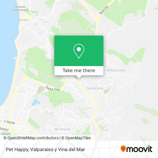 Pet Happy map
