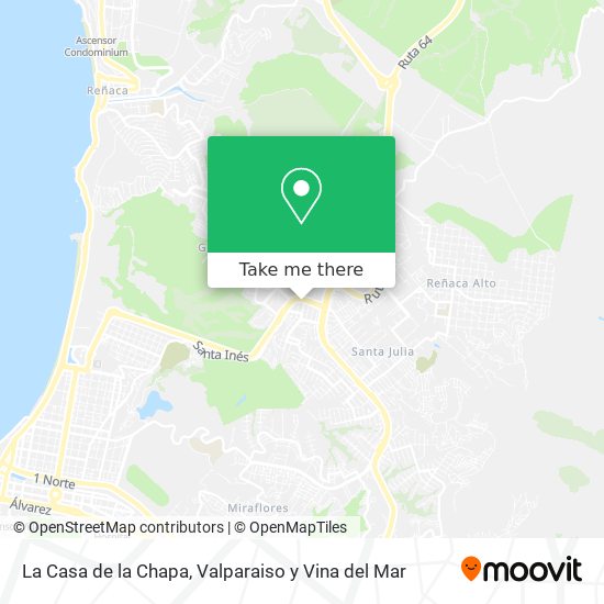 La Casa de la Chapa map