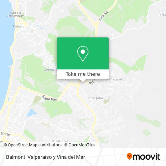 Balmont map