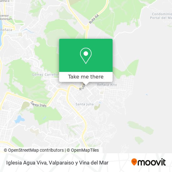 Iglesia Agua Viva map