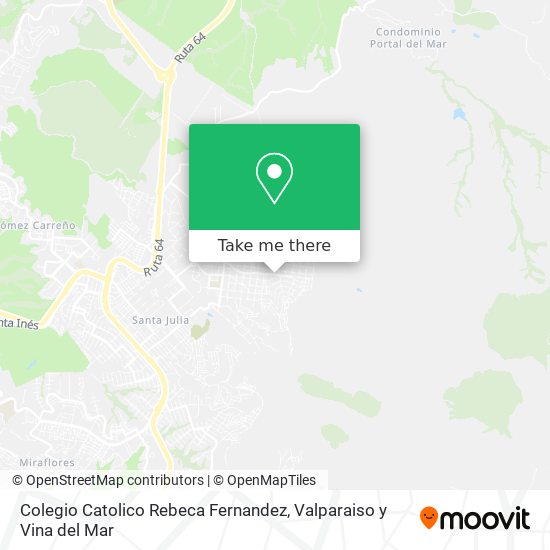 Colegio Catolico Rebeca Fernandez map