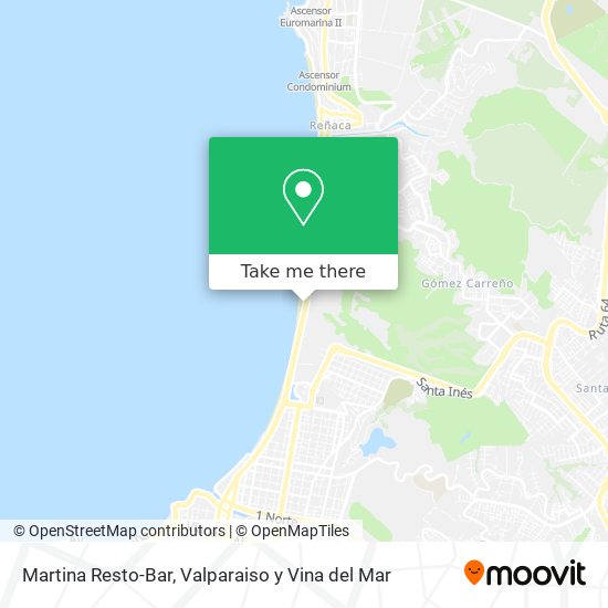 Mapa de Martina Resto-Bar