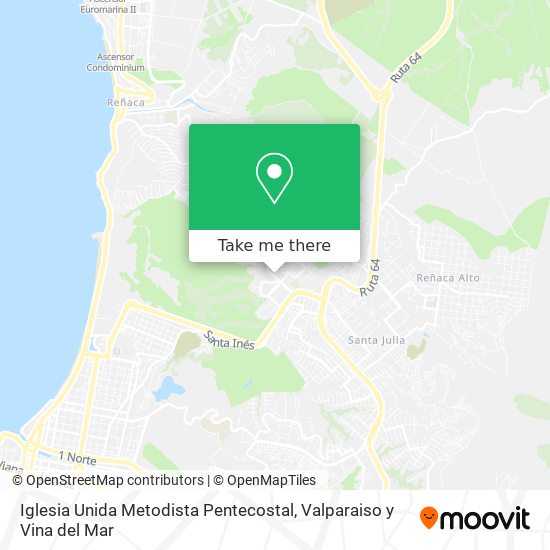 Iglesia Unida Metodista Pentecostal map