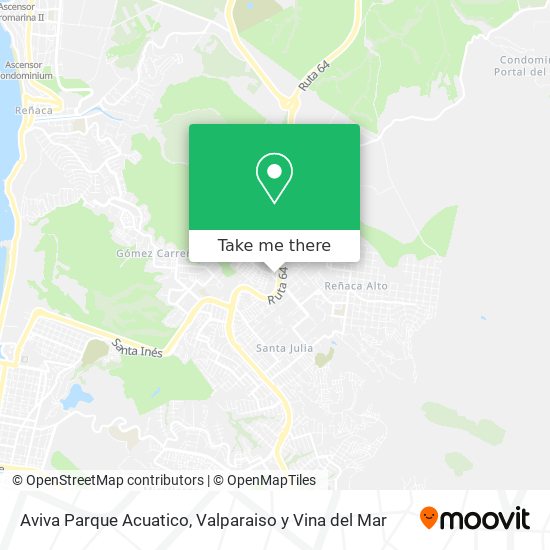 Aviva Parque Acuatico map