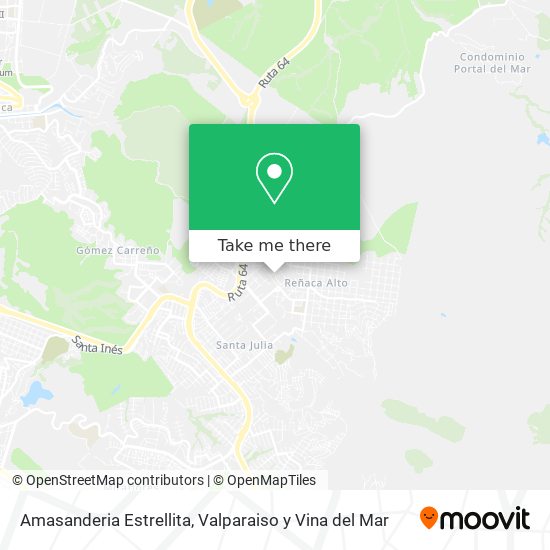 Mapa de Amasanderia Estrellita