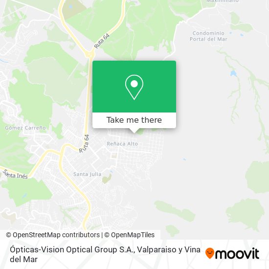 Ópticas-Vision Optical Group S.A. map