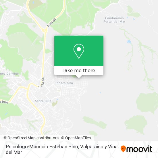 Psicologo-Mauricio Esteban Pino map
