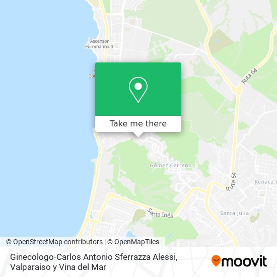 Ginecologo-Carlos Antonio Sferrazza Alessi map