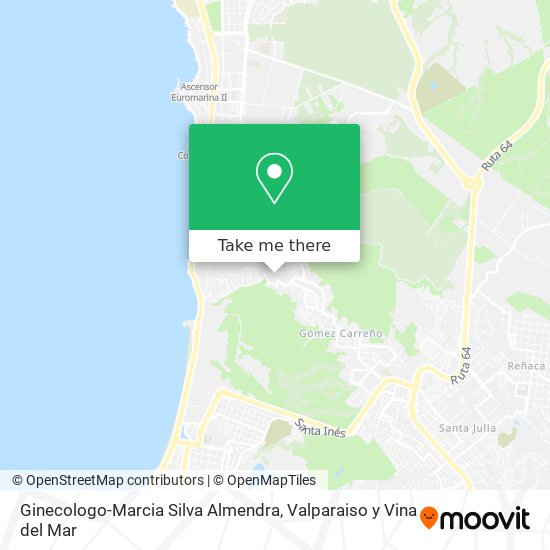 Ginecologo-Marcia Silva Almendra map