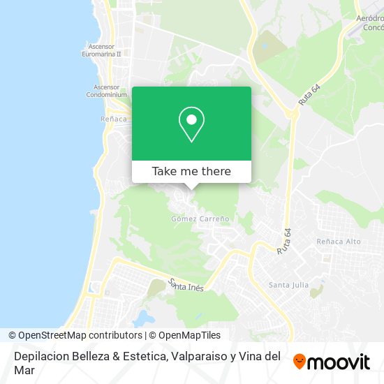 Depilacion Belleza & Estetica map