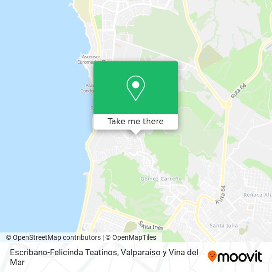 Mapa de Escribano-Felicinda Teatinos