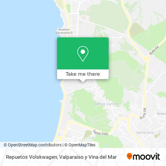 Repuetos Volskwagen map