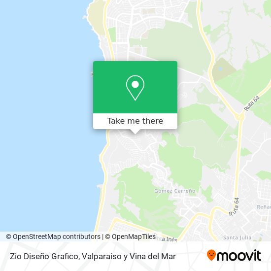 Mapa de Zio Diseño Grafico