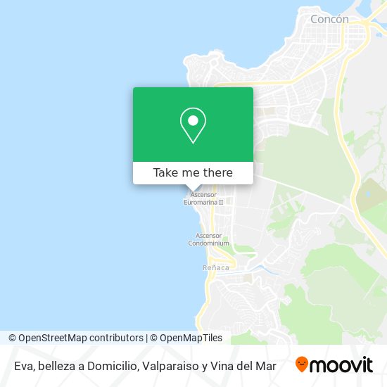 Eva, belleza a Domicilio map
