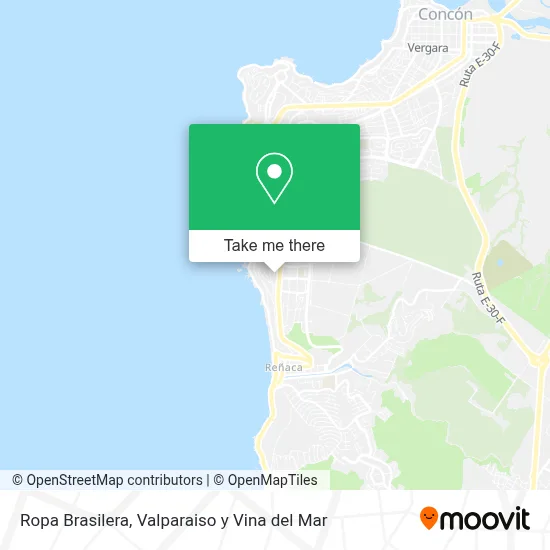Ropa Brasilera map