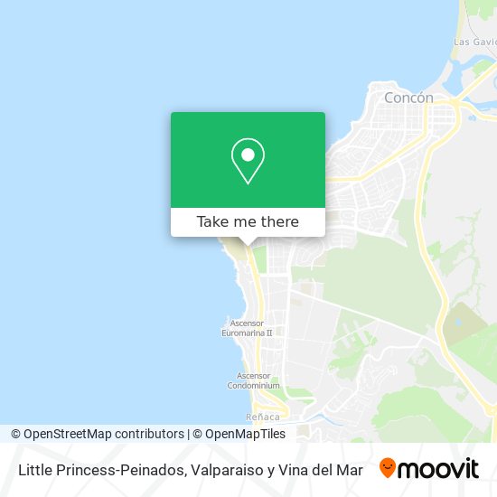 Little Princess-Peinados map