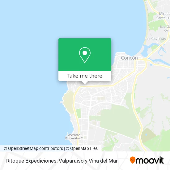 Ritoque Expediciones map
