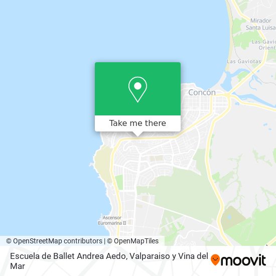 Escuela de Ballet Andrea Aedo map