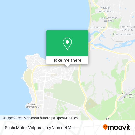 Mapa de Sushi Moke