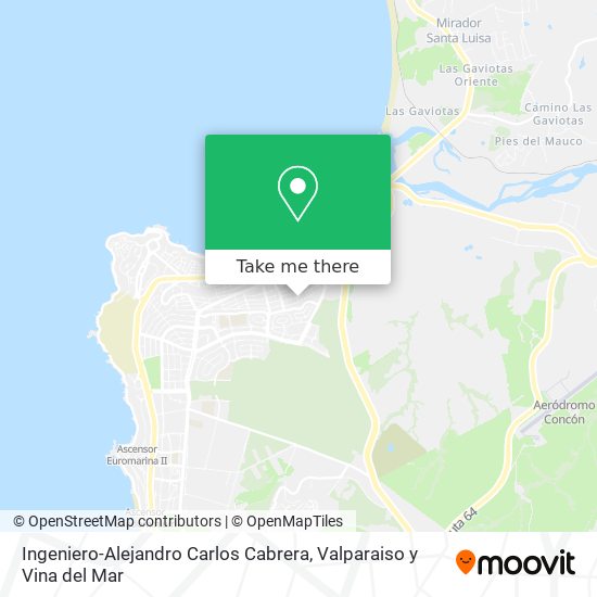 Ingeniero-Alejandro Carlos Cabrera map