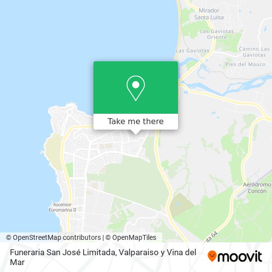 Funeraria San José Limitada map