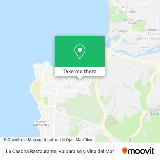 La Casona Restaurante map