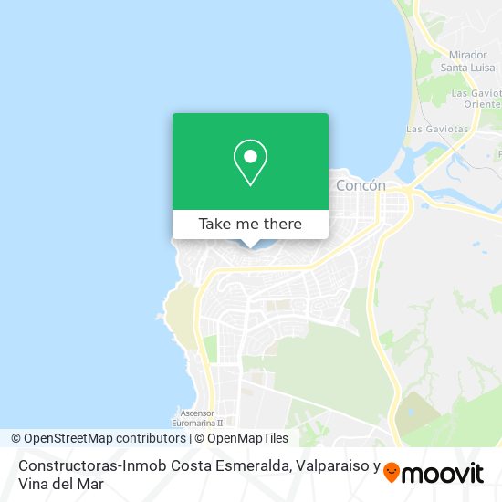 Constructoras-Inmob Costa Esmeralda map