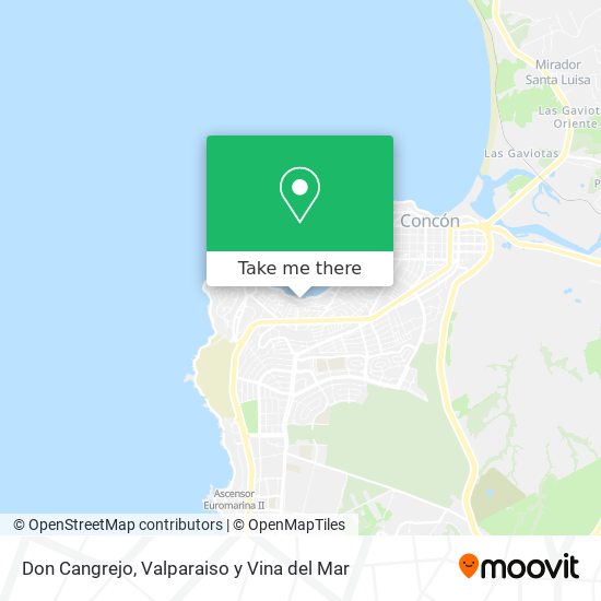 Don Cangrejo map