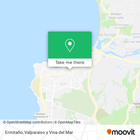 Ermitaño map