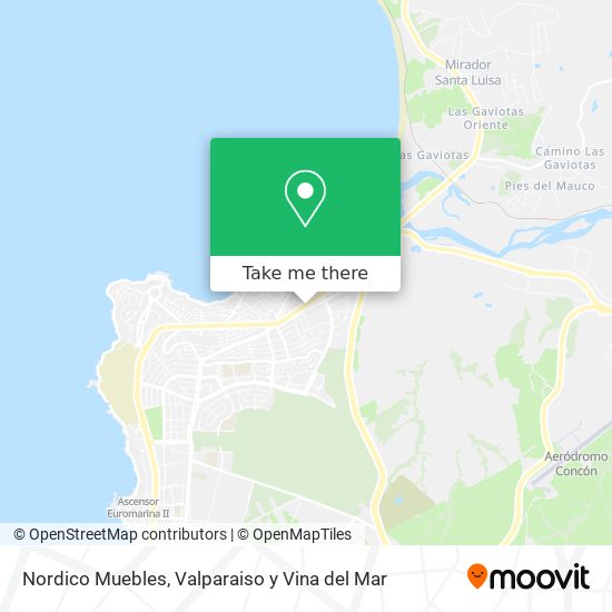 Nordico Muebles map