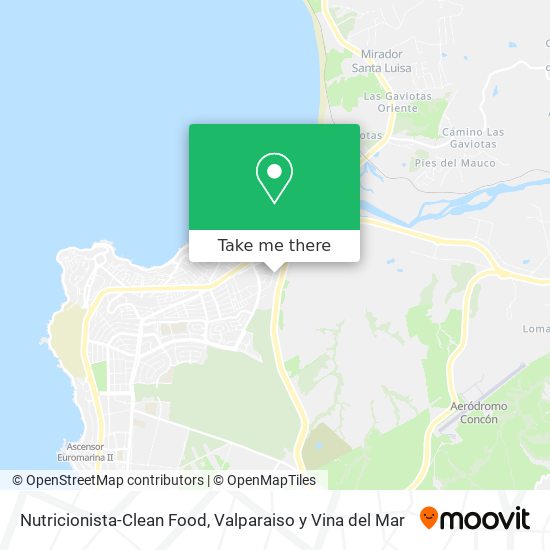 Mapa de Nutricionista-Clean Food