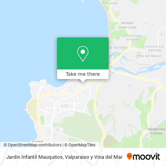 Mapa de Jardín Infantil Mauquitos