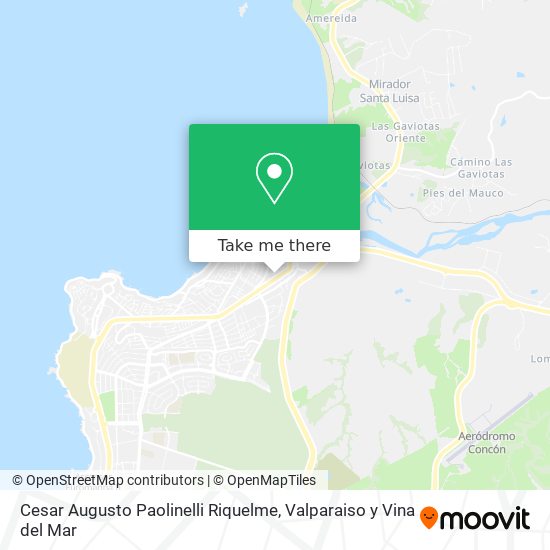 Mapa de Cesar Augusto Paolinelli Riquelme