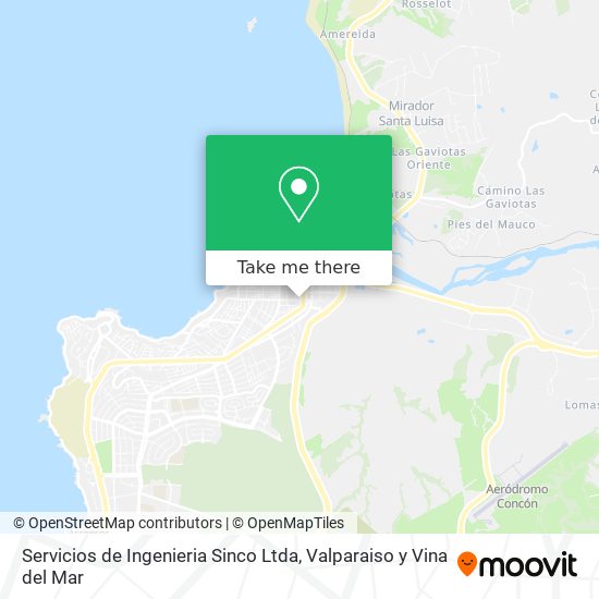 Servicios de Ingenieria Sinco Ltda map