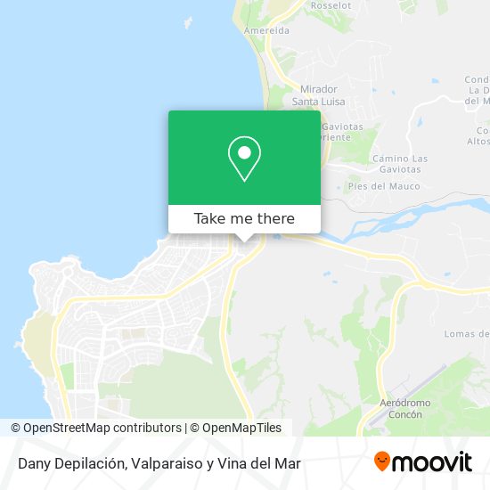 Dany Depilación map