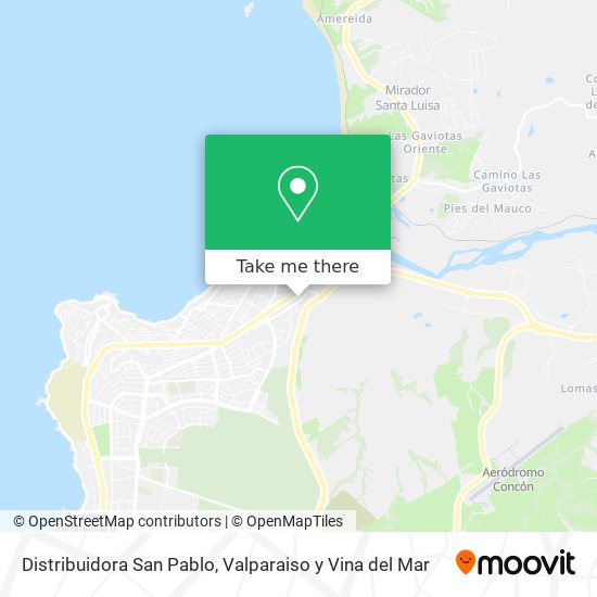 Mapa de Distribuidora San Pablo