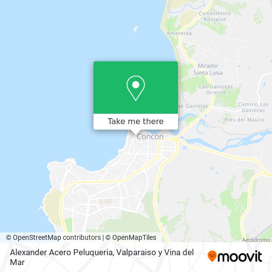 Alexander Acero Peluqueria map