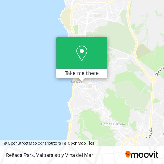 Reñaca Park map