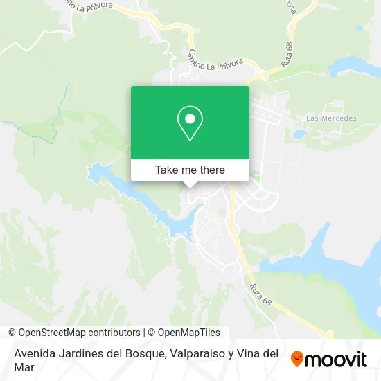 Mapa de Avenida Jardines del Bosque