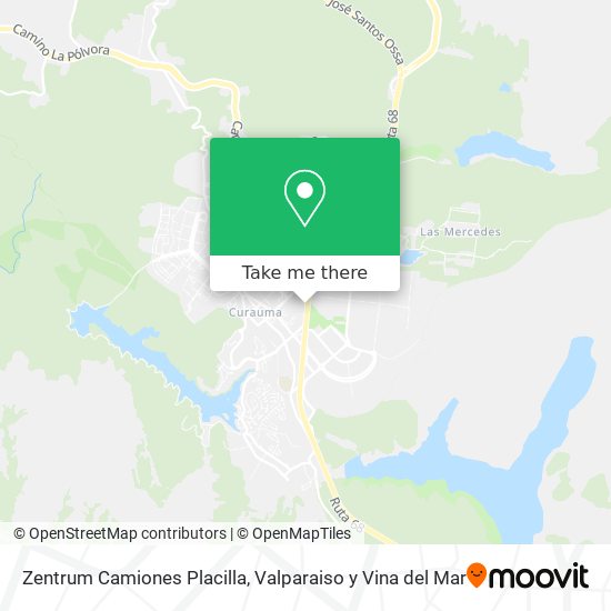 Mapa de Zentrum Camiones Placilla