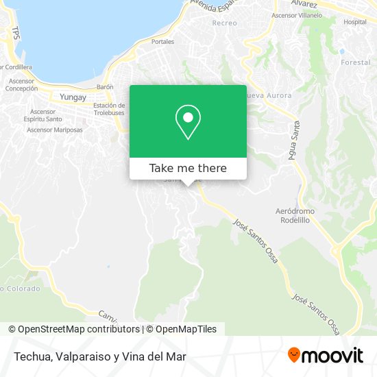 Mapa de Techua