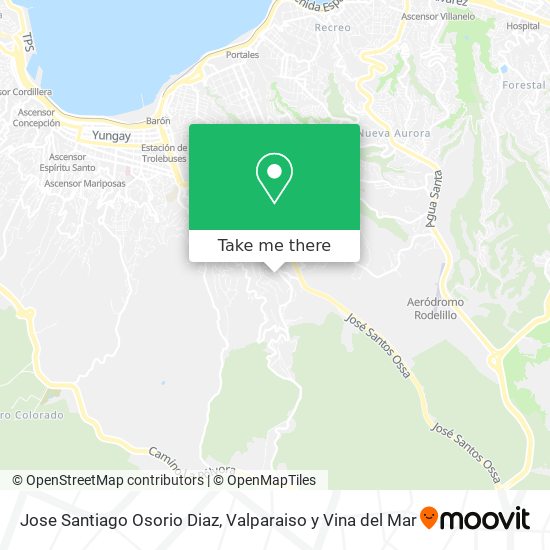 Jose Santiago Osorio Diaz map