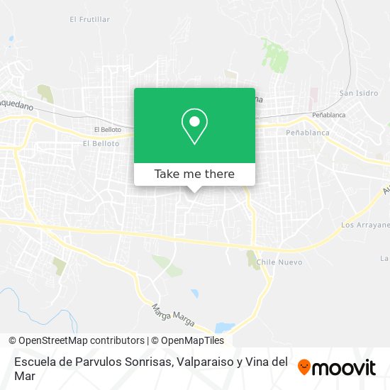 Escuela de Parvulos Sonrisas map