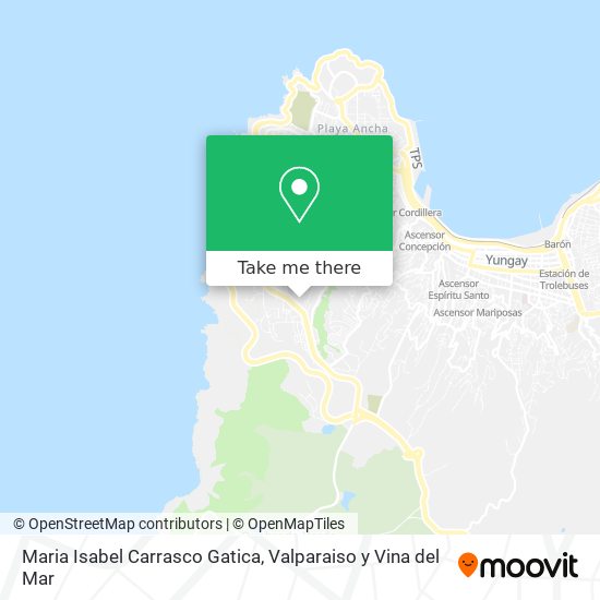 Maria Isabel Carrasco Gatica map